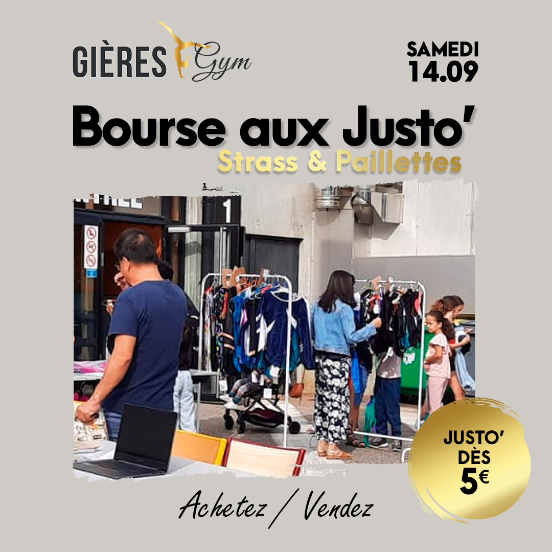 Bourse aux justaucorps!